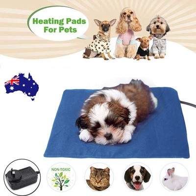 Safe Electric Waterproof Pet Heat Heated Warming Pad Mat Blanket