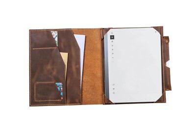 Leather remarkable 2 case with pen holder,remarkable 2 tablet case cover, 