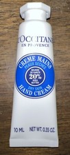 L Occitane 20 Shea Dry Skin Hand Cream 10ml 0.35 Oz. Travel Size - NEW