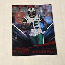 2015 Panini Rookies & Stars Retail Longevity Red /299 Brandon Marshall #11