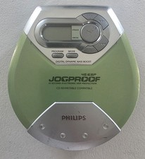 Philips Jogproof Portable CD Player ESP Anti Skip Bass Boost Vintage Y2K