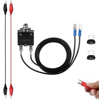 Resettable 3 Current Electrical Assembly With Testing guide Attachments For