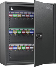 UNICLIFFE 60 POSITION KEY CABINET WITH COMBINATION AND KEY LOCK