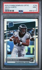 2020 Panini Donruss Optic - Rated Rookies Jalen Hurts #164 Holo Prizm (RC)