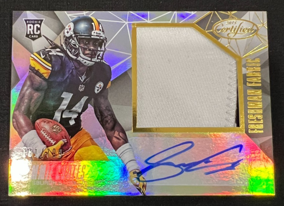 Sammie Coates Panini Certified #212 Autograph Patch