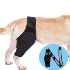 Pet Knee Pads For Joint Injury Recovery Legs Protector Dog Thigh Brace Wrap Adju
