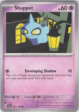 2023 Shuppet Common SV01: Scarlet & Violet Base Set 087/198 NM Normal LP-NM