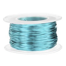 20 Gauge Aluminum Craft Wire 0.8mm 98.5ft Bendable Metal Wire Sky Blue