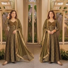 Salwar Kameez Indian Pakistani Wedding Party Wear Dress Bollywood Anarkali Suit