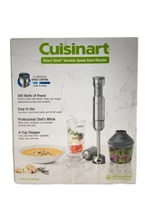 Cuisinart HB-900PC Smart Stick Variable Speed Hand Blender 300W 4-Cup Chopper