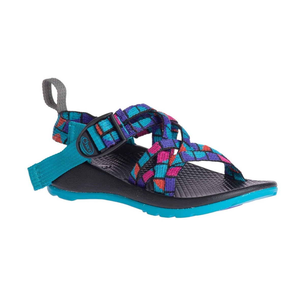 New Chaco Unisex Kids Boys Girls ZX1 Ecotread Sport Sandals Break Teal Size US 3