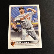 Alex Wells #118 RC 2022 Topps Series 1