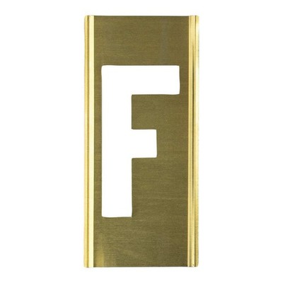 C.H. HANSON  Stencil Sort-1 In. Brass Gothic F 900H25