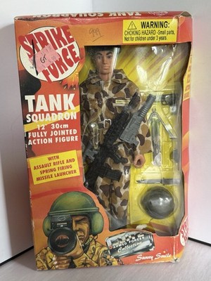 Strike Force Tank Squadron 12 Inch Action Figure. New Opened Box Never Used.