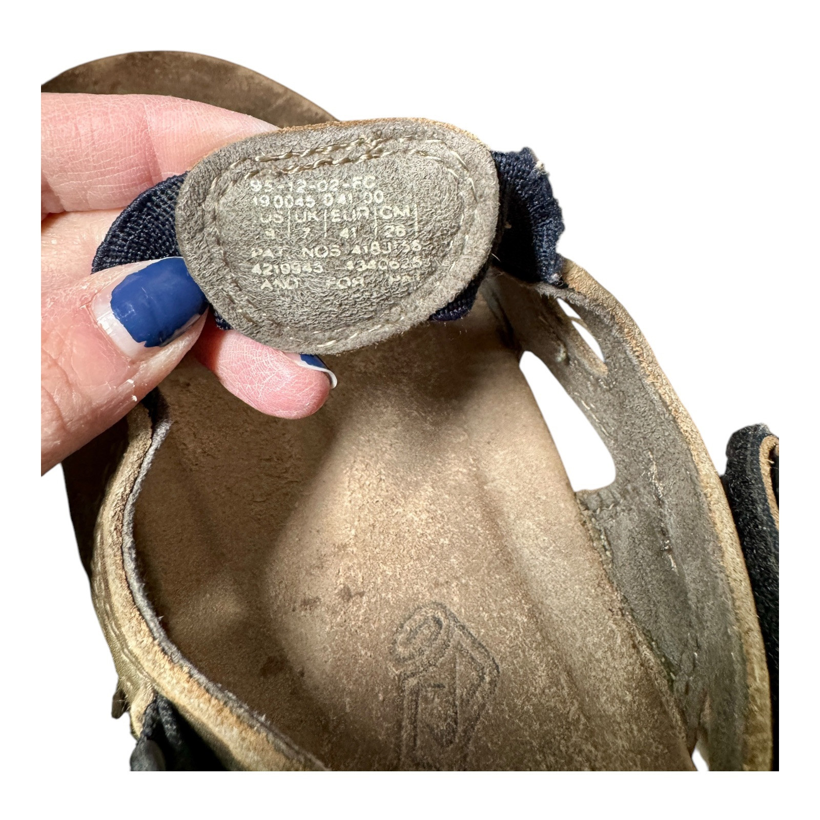 Vintage Y2K Nike ACG Leather Sandals Adjustable Straps Brown Men’s 8 thumbnail 6