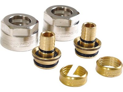 Klemmringverschraubung EVENES Slim, 3/4 x 10mm VPE = 2 Stück