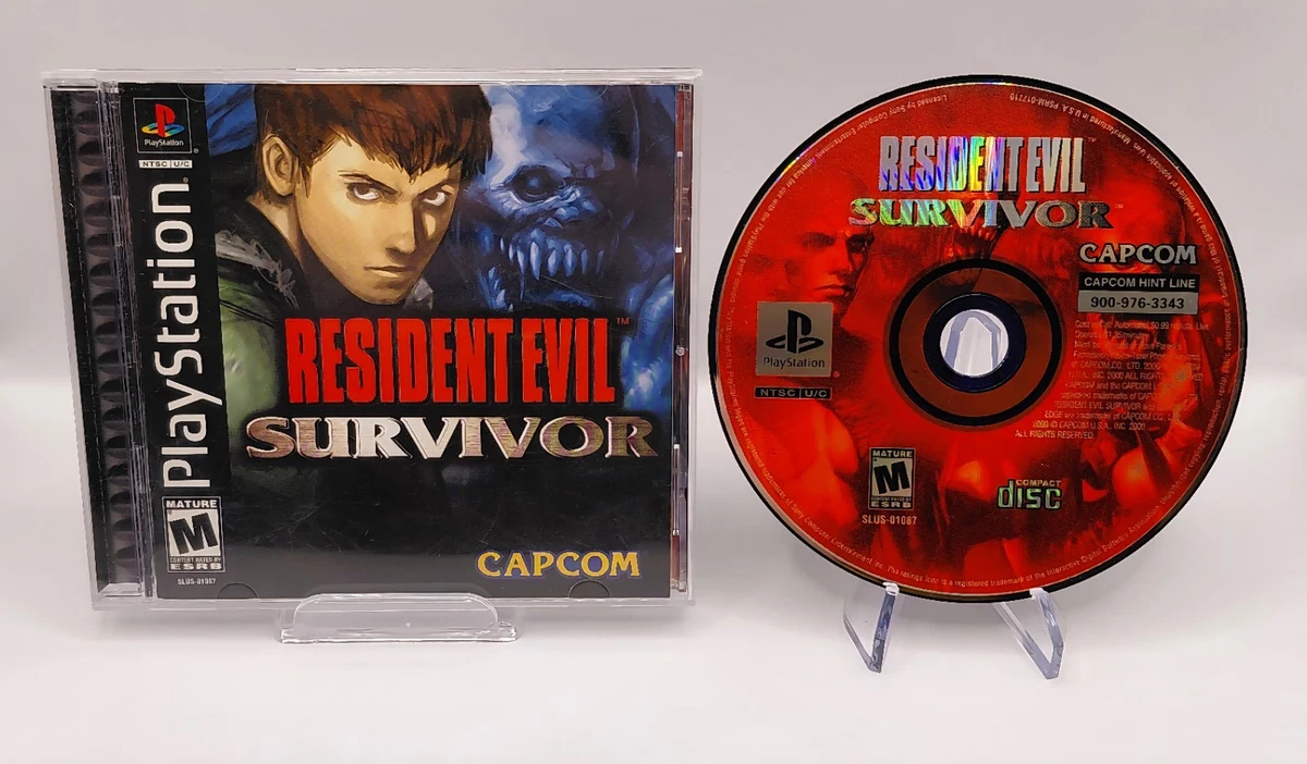 Biohazard Gun Survivor Playstation PS1 Resident Evil Japan Con - Foto 7