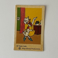 Vintage 1964 Numbered Set 2 Daisy Duck #147 Trading Card