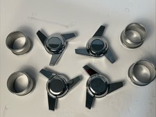 Spinner Caps Sharkfin Chrome Knock Off For Lowriders 3 Barsears Set Of 4 Wext. Spinner Caps Sharkfin Chrome Knock Off For Lowriders 3 Barsears Set Of 4 Wext.