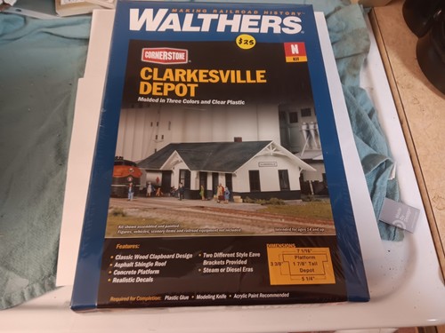 Walthers 3240 Clarkesville Depot
