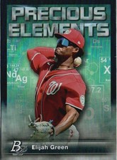 2023 Bowman Platinum #PE-24 Elijah Green Precious Elements