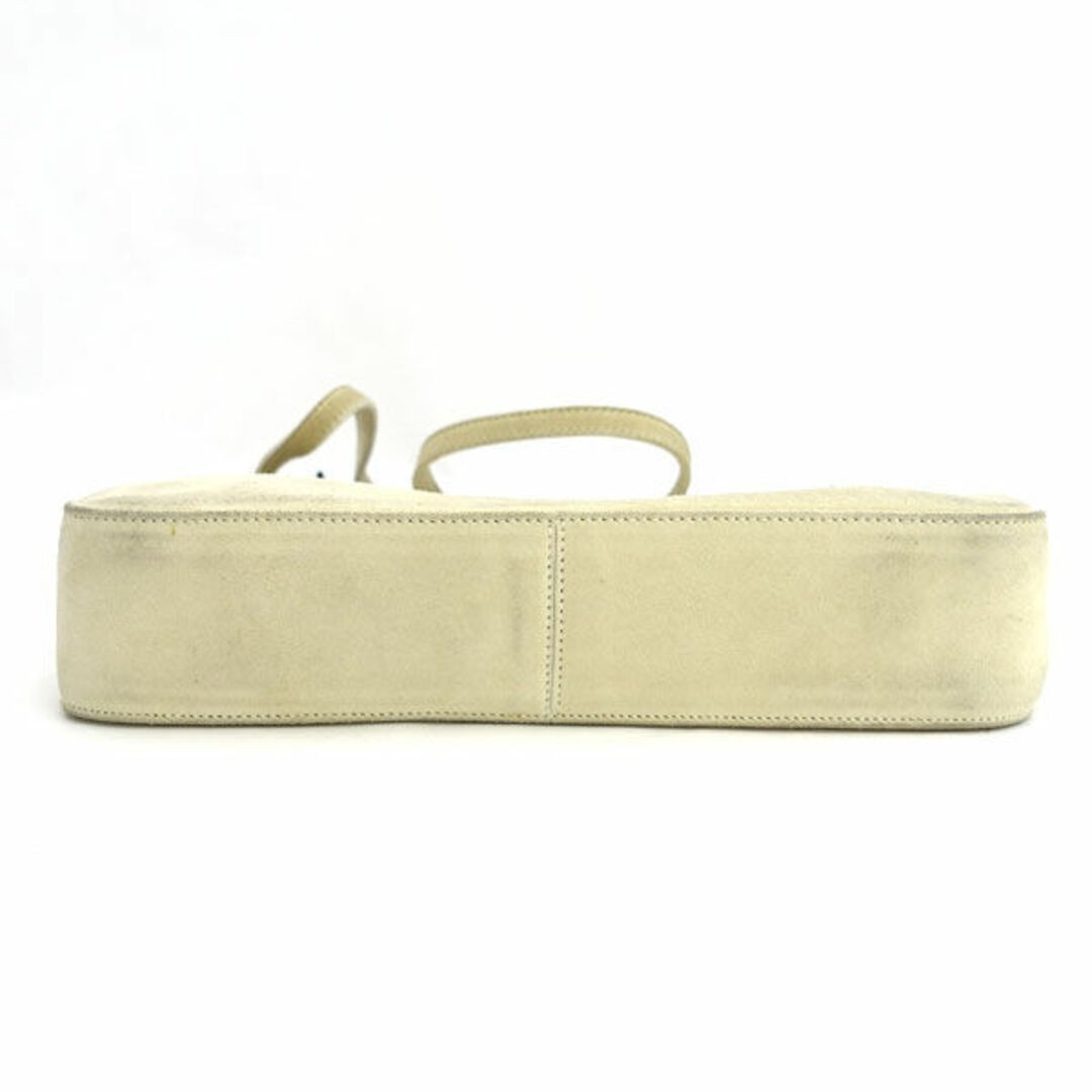 PRADA Chain Shoulder Bag Suede Beige B7345 Bag Back BAG Bag Brand Used 099001483 thumbnail 3