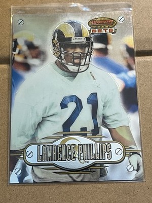 1996 BOWMAN'S BEST - BEST BETS INSERT - LAWRENCE PHILLIPS RAMS #BB2