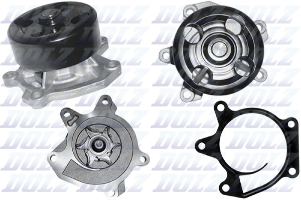 Dolz Wasserpumpe MotorküHlung N159 FüR Renault Kangoo 2 KW0 Megane 4 B9A FW0 K9A-image