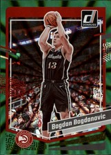 Bogdan Bogdanovic 2023-24 Donruss #147 Green Laser Holo