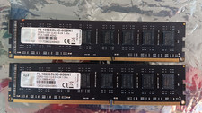G.Skill PC3-10600 8GB Kit 2x4GB DIMM 1333 MHz DDR3 Memory F3-10600CL9D-8GBNT 