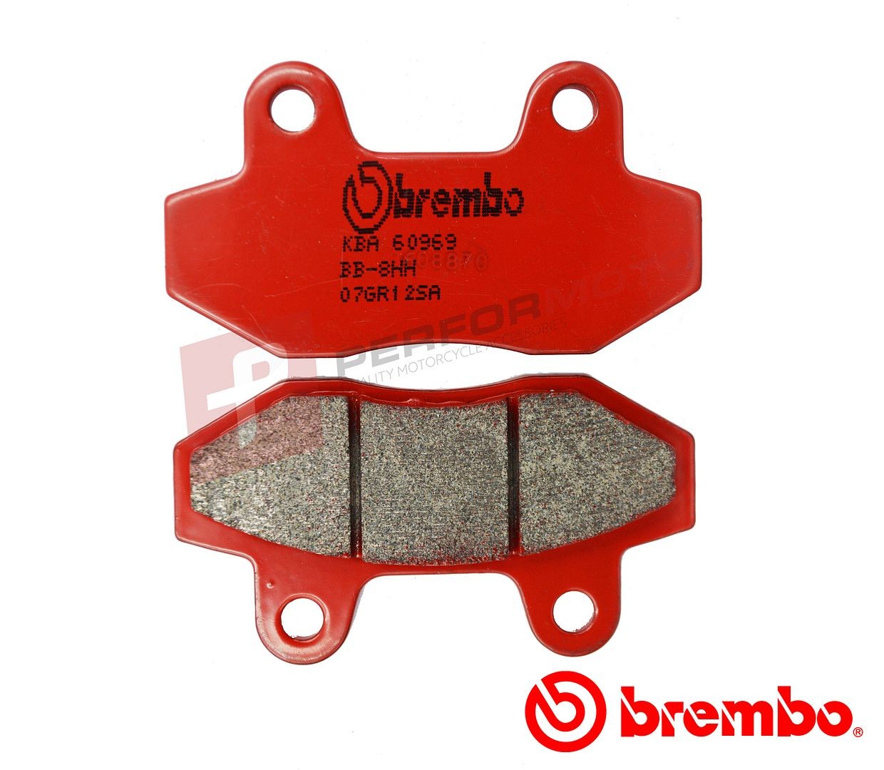 Brembo Sintered Front Road Brake Pads fits Hyosung GT250 R 2007-2012