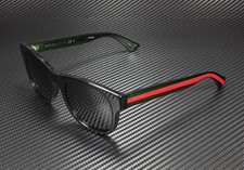 GUCCI GG0003SN 006 Black/Green Polarized Round 52 mm Men's Sunglasses