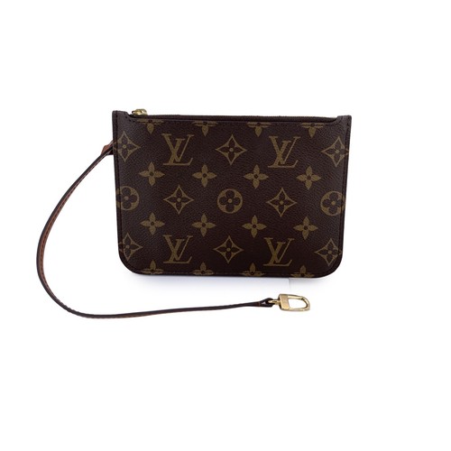 Authentic Louis Vuitton Monogram Reverse Hobo Shoulder Bag with Pouch - Picture 3 of 8