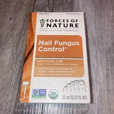 Forces of Nature Organic Plant Medicine Nail Fungus Drops Homeopathic 11 ml