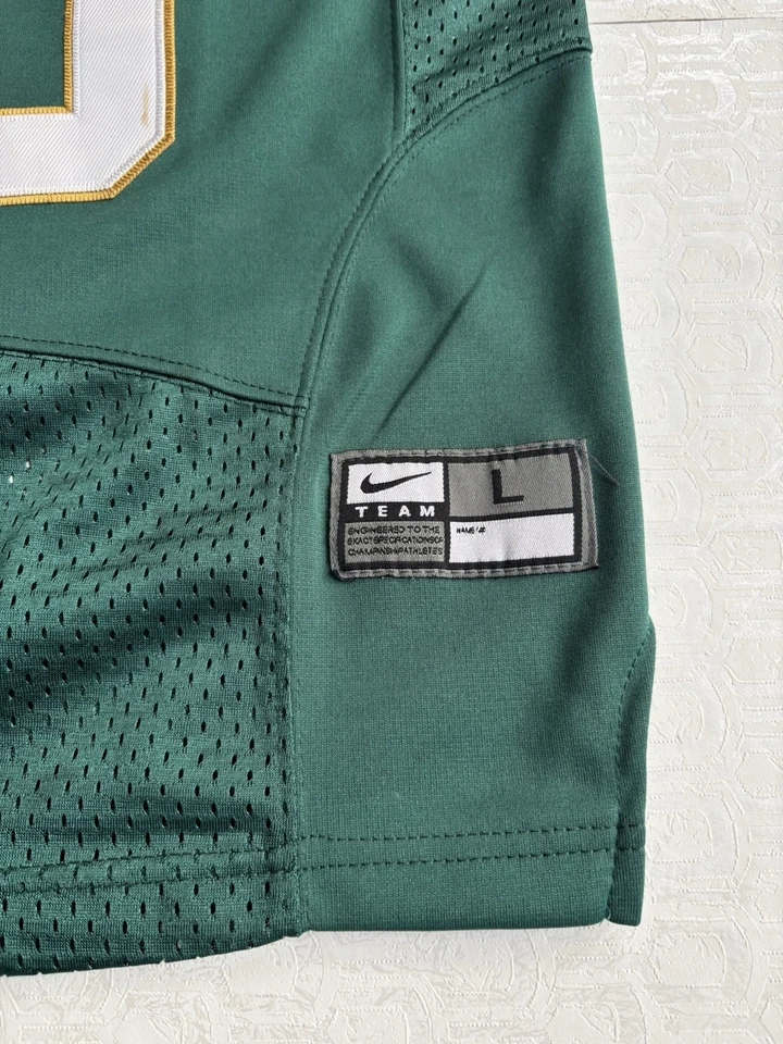 Camiseta Robert Griffin III Baylor University Bears Nike Juvenil Grande RG3 Verde Foto 4 de 4