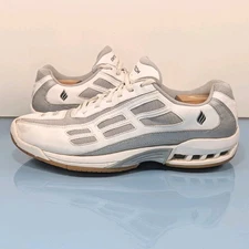 Ektelon Mens Size 13 White Leather Renegade Litespeed Indoor Lace Up Court Shoes