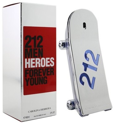 Carolina Herrera 212 Men Heroes For Men Cologne 3.0 Oz ~ 90 ml EDT Spray
