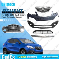 Complete Front Bumper Upper Lower Grille Assembly 2013-2016 Buick Encore