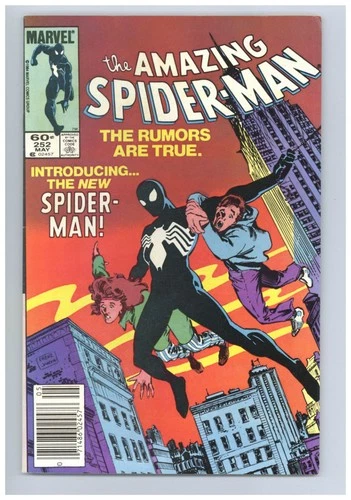 Amazing Spider-Man 252 (FN+) 1st BLACK COSTUME IN ASM a modern classic 1984 j202