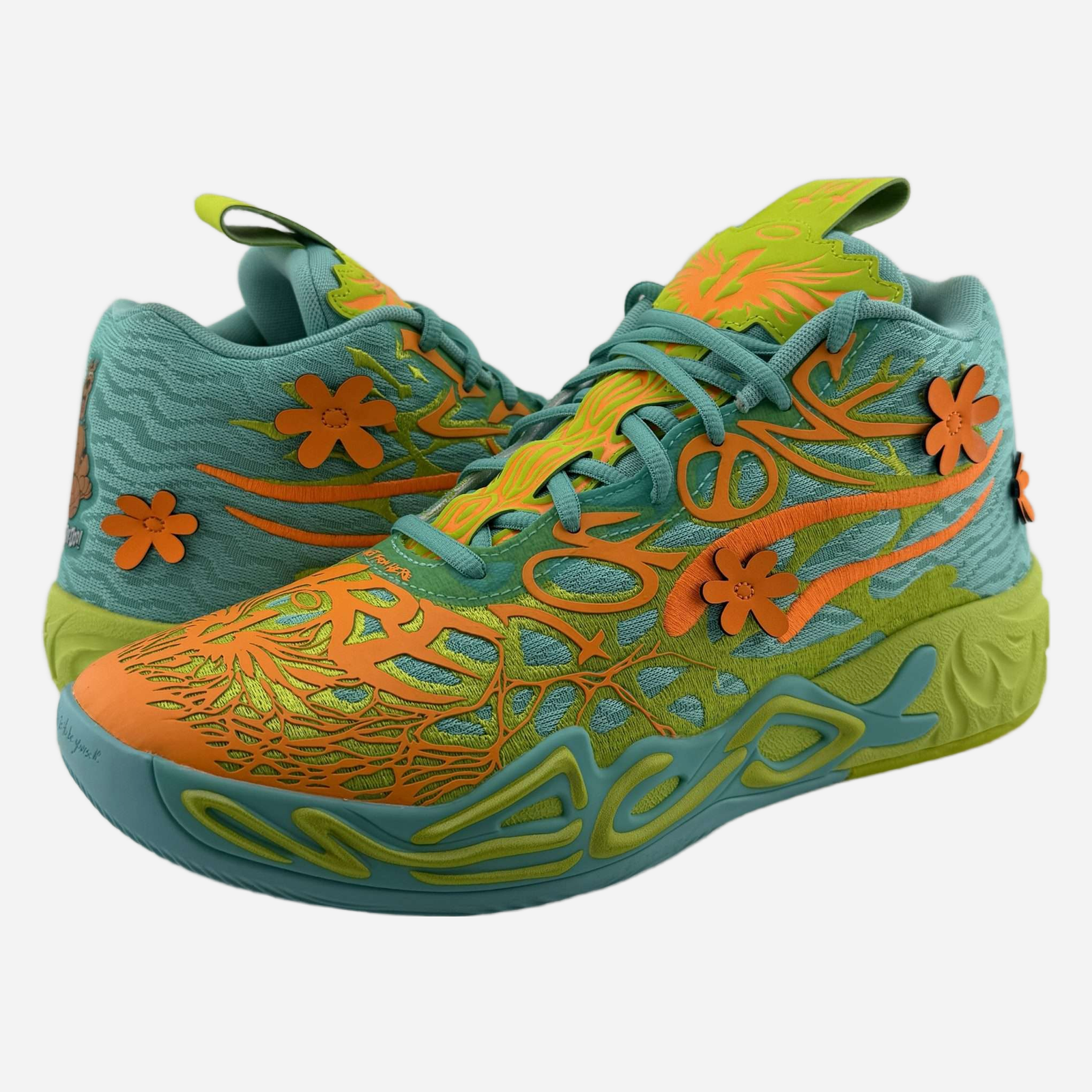 Puma LaMelo Ball MB.04 Scooby Doo Aquatic-Lime US 10.5 New with Box