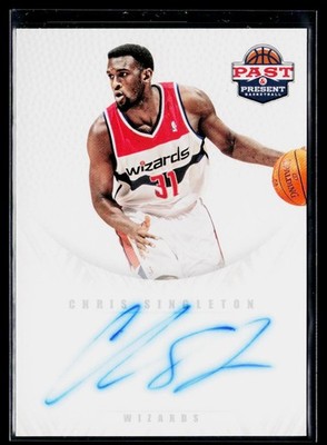 Chris Singleton 2011-12 Panini Past Present #19 Draft Pick Redemption Autograph