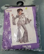 California Costumes Foxy Lady Disco Womens Halloween Costume Sz Large