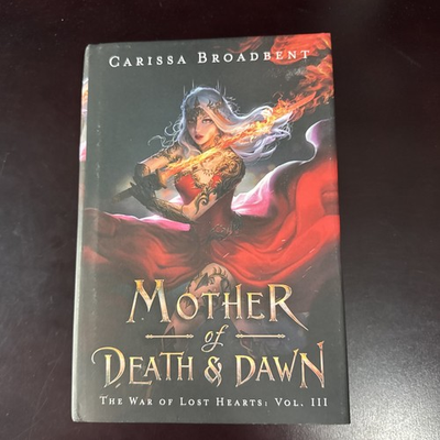 #ad #ad Mother of Death and Dawn by Carissa Broadbent 2022 Hardcover $130.00