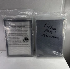 NuWave OxyPure HEPA/Carbon (2) Filters 47108 9x13x1.5"  Brand New/Factory Sealed
