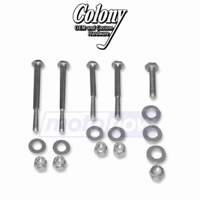 Colony Motor Mount Hardware Kit for 1984 Harley Davidson FXST Softail uu