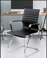 NAUTILUS DESIGNS BONDED LEATHER ARMCHAIR IN GREY