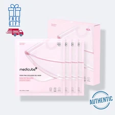 MEDICUBE Salmon PDRN Pink Collagen Jelly Gel Mask | 1 Box (4 sheet masks)