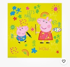 Peppa Pig Messy Mat Approx 150x150 Cm