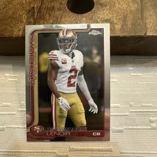 2025 Topps Chrome Football - Deommodore Lenoir #269 - San Francisco 49ers