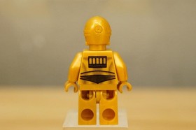 LEGO C-3PO Minifigure sw0161a 10144 Star Wars CMF Pearl Gold 8129 10188